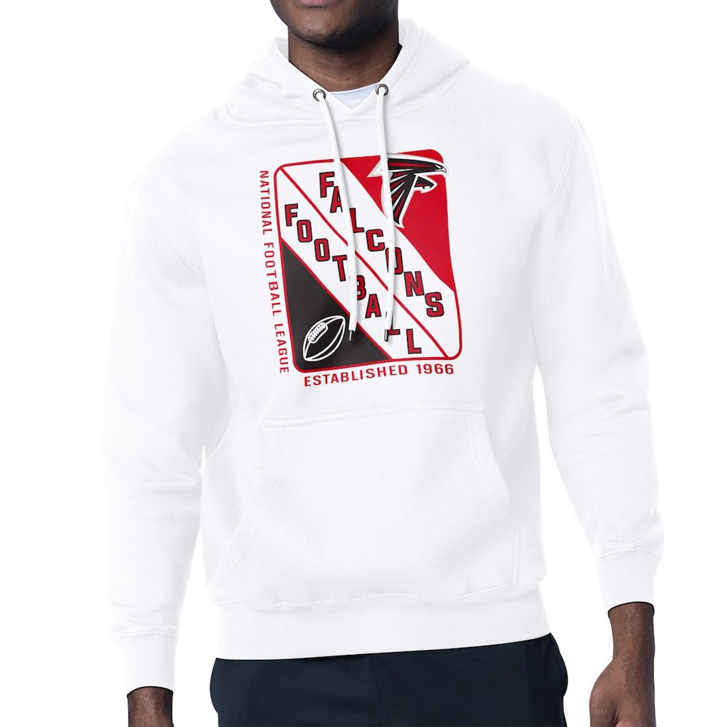 Men 2026 NFL Atlanta Falcons White Hoodie hooded style 01